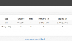 ServerStatus-Toyo中文云探针安装说明